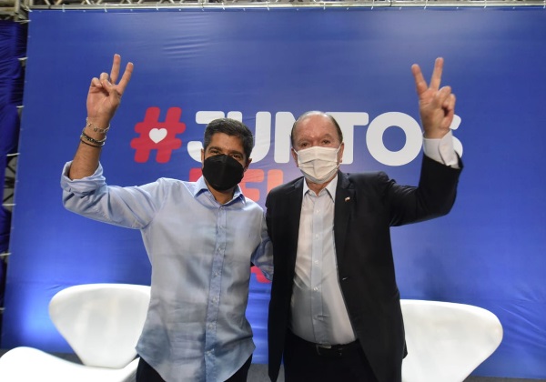 ACM Neto e João Leão selam aliança: ‘Hoje é um dia histórico’