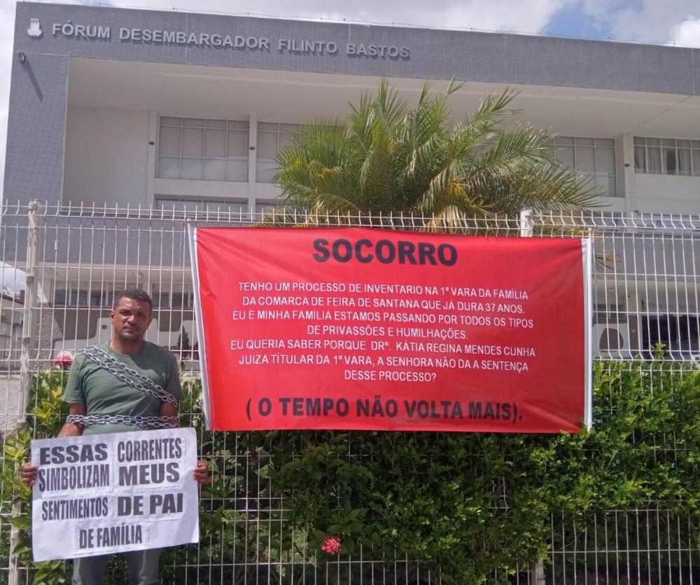 Lavador de carro aguarda decisão judicial por divisa de bens há 37 anos