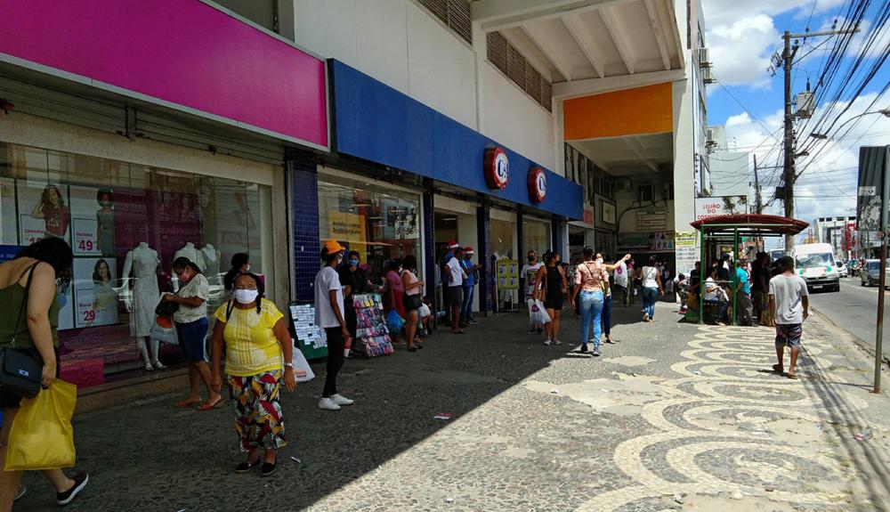 Comércio de Feira de Santana funciona normalmente nesta terça-feira (9)