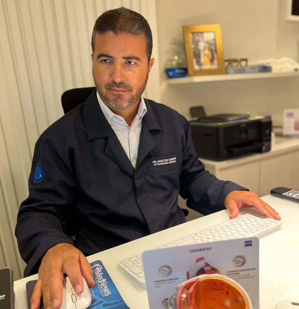 80% dos casos de cegueira podem ser evitados, afirma médico referência em catarata na Bahia