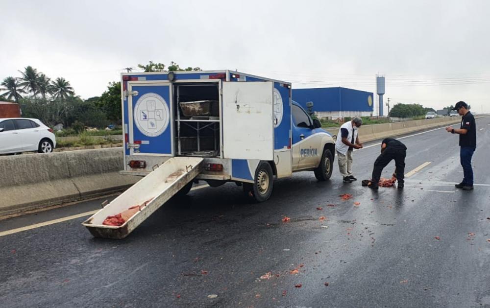 Mulher é morta por atropelamento na Br 116 Norte