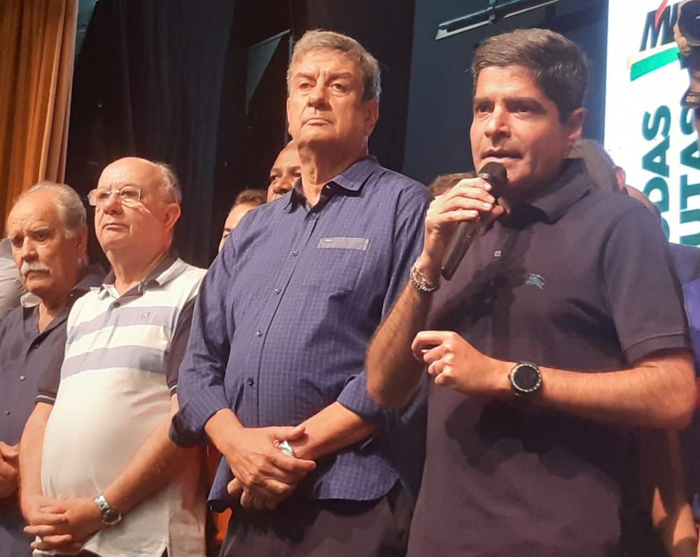 ACM Neto lança movimento em homenagem a Herzem Gusmão em Feira de Santana