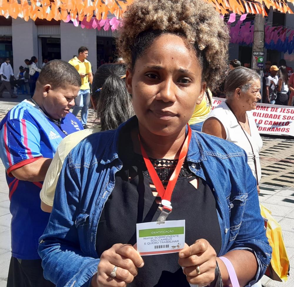 Camelôs voltam as ruas em protesto contra as taxas cobradas pelo Shopping cidade das compras