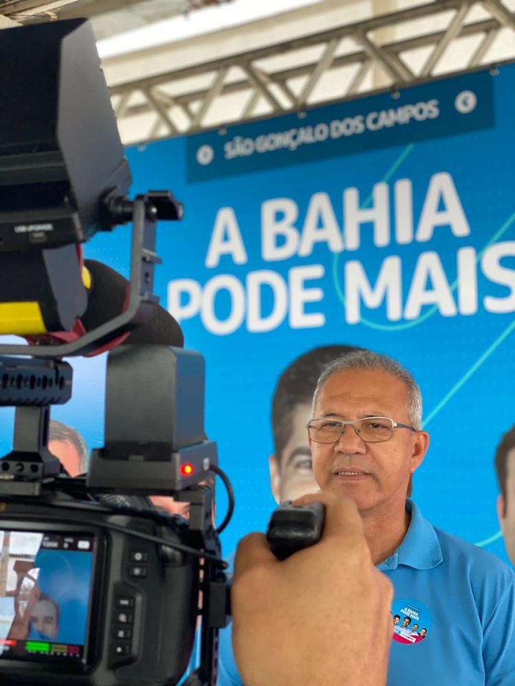 Em São Gonçalo dos Campos, ACM Neto destaca atuação de Geilson