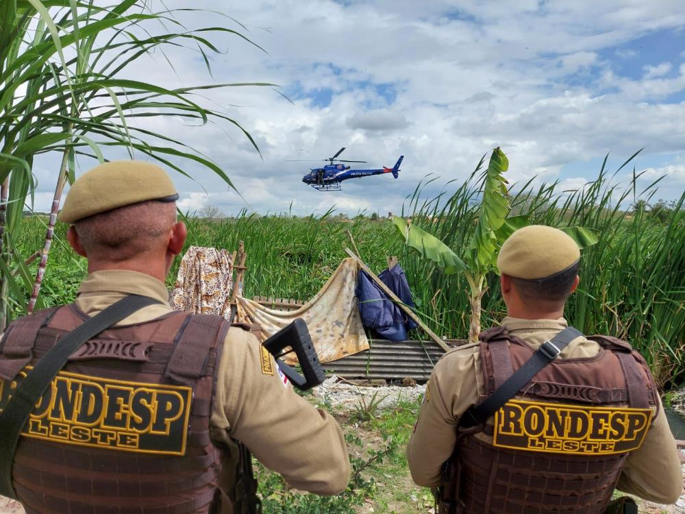 Operação das Polícias Militar e Civil apreende drogas, armas de explosivos no Novo Horizonte