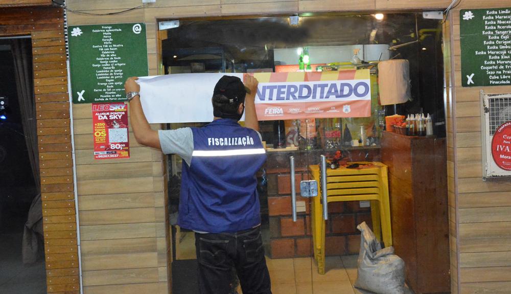 Lockdown restringe atividades neste domingo (14) em Feira de Santana