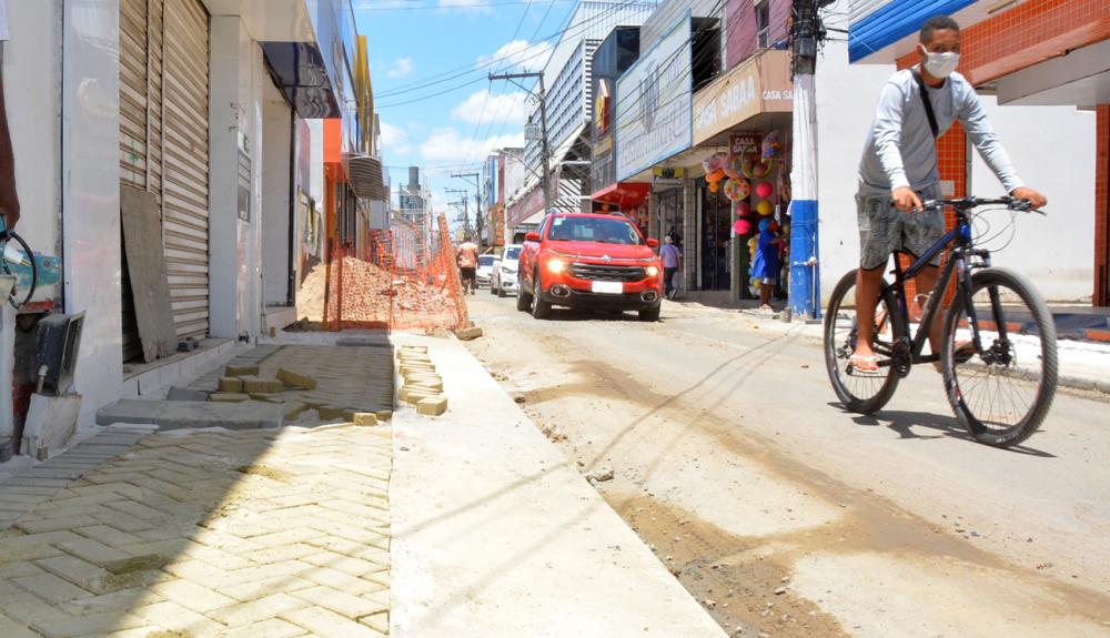 Primeira etapa do Novo Centro está com 80% das obras concluídas