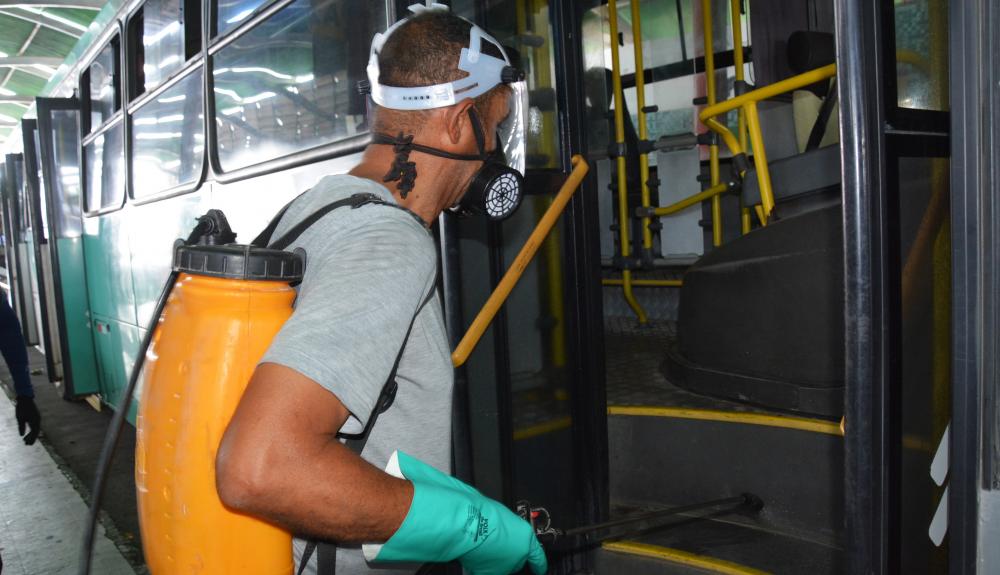 SMTT intensifica fiscalização e ações de combate à Covid no transporte público