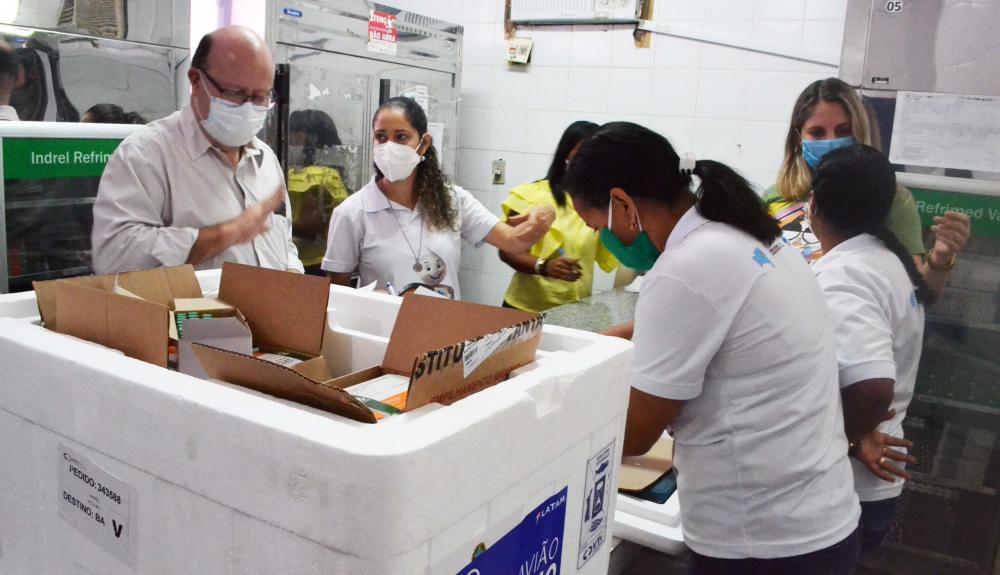 Secretaria Municipal de Saúde recebe mais 9 mil doses de vacinas