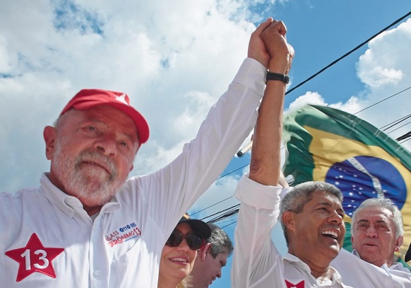 Na Bahia Lula teve 72,12% da votação e 3,7 milhões de votos a mais