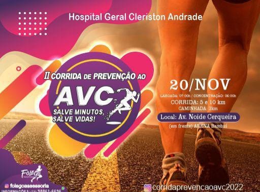 HGCA realiza 2ª Corrida de Prevenção ao AVC neste domingo 