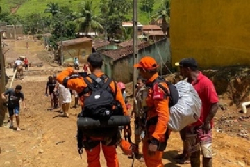 Bahia tem mais de 188 mil pessoas afetadas pelas chuvas; 20 mil estão desalojadas
