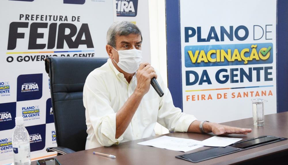Prefeito diz que Vilas Boas está mal informado sobre a Covid em Feira