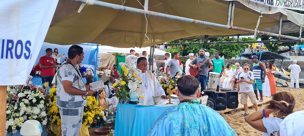Encontro de religiões marca centenário da Festa de Iemanjá