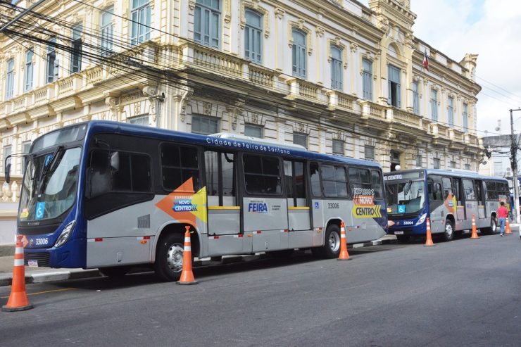 Expresso Novo Centro ganha reforço com mais dois ônibus climatizados