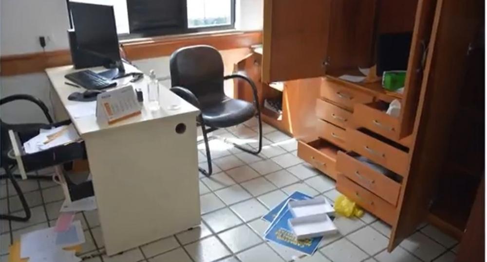 Secretaria de Agricultura foi alvo de arrombamento