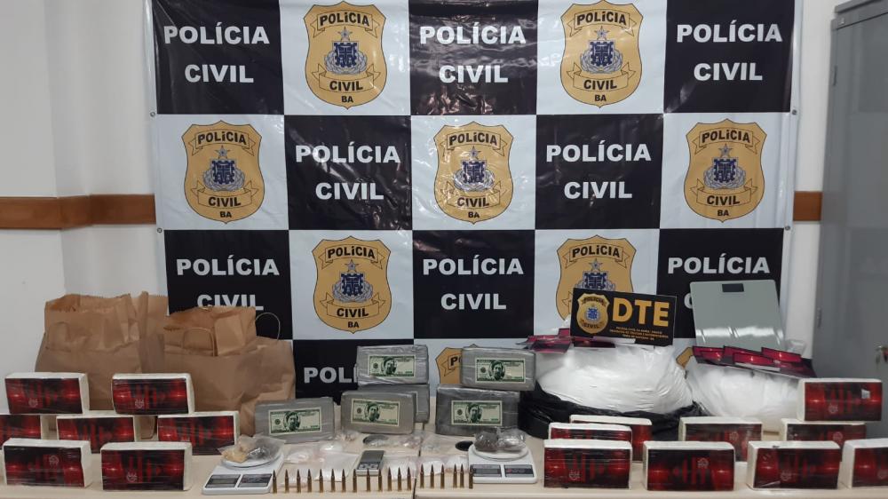 Polícia apreende 30 quilos de cocaína em condomínio no Parque Ipê