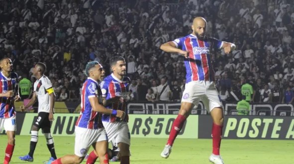 Bahia bate o Vasco em São Januário e marcas os 3 primeiros pontos no Brasileirão