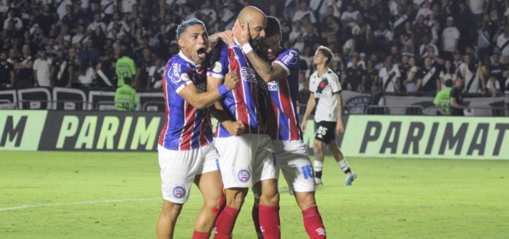 Fora de casa, Bahia vence o Vasco e pontua pela primeira vez no Brasileirão