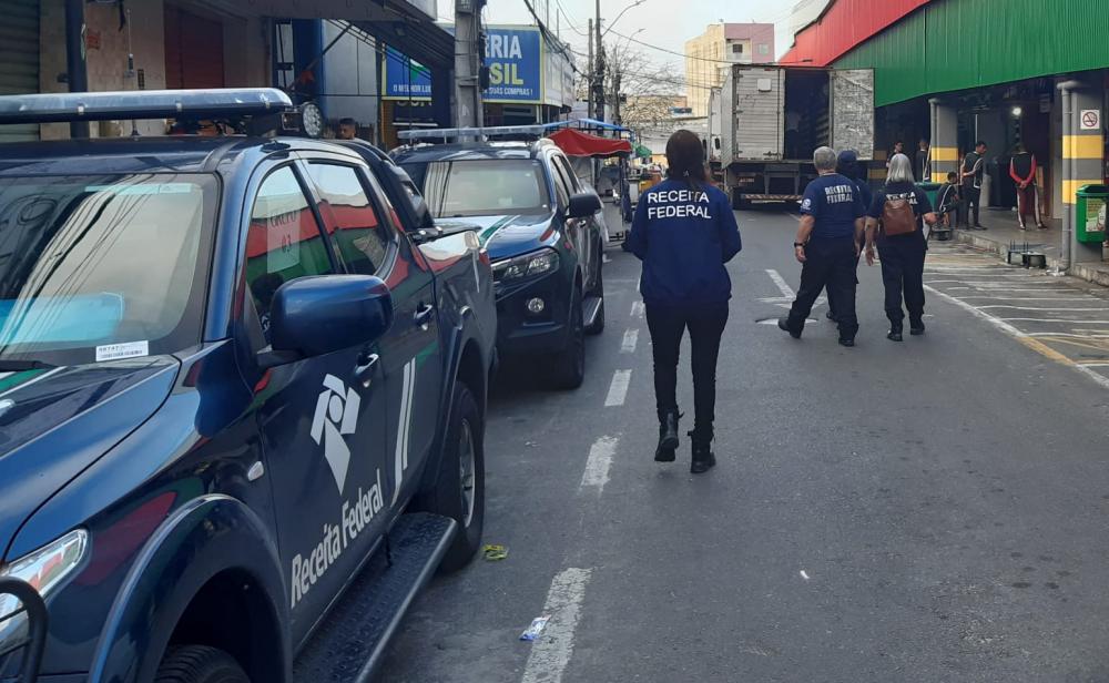 Receita Federal realiza megaoperação de combate ao contrabando no Feiraguai