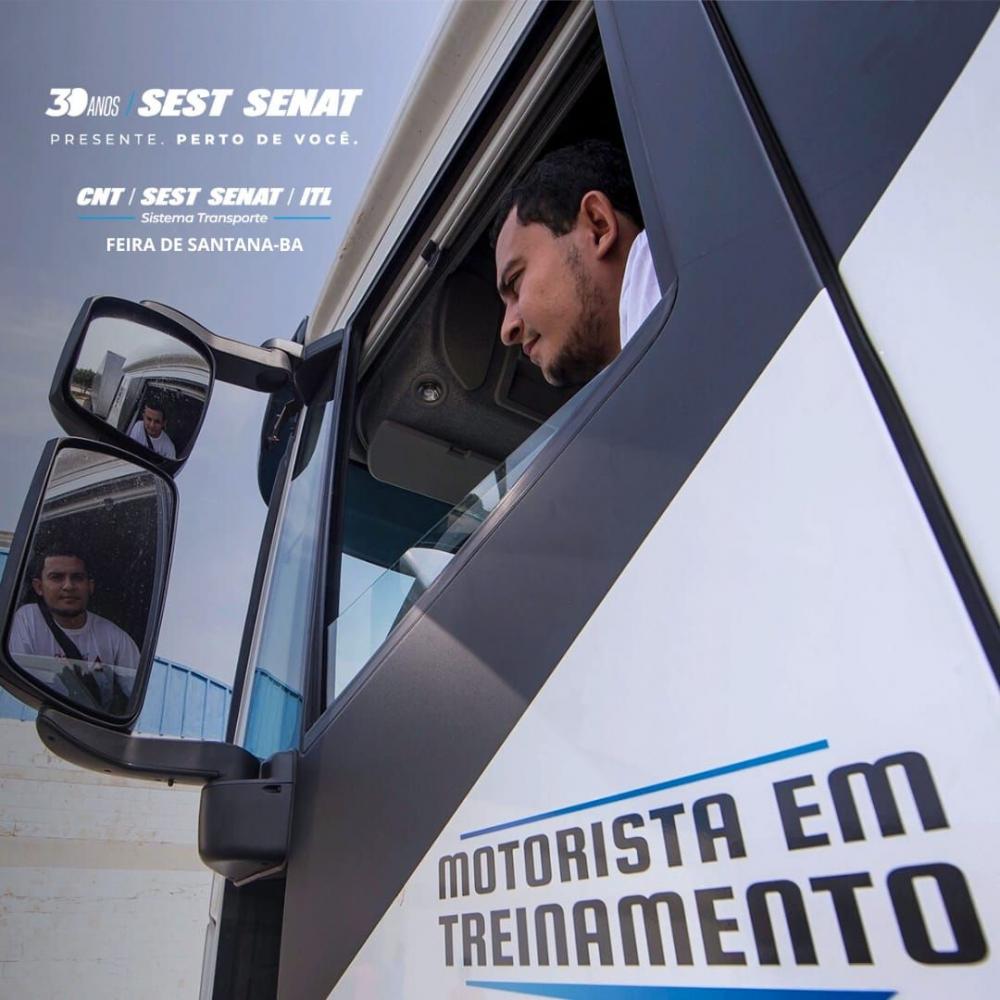 Sest/Senat oferece vagas gratuitas para curso prático com carreta