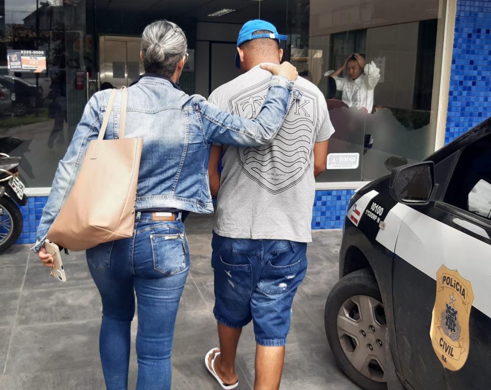 Suspeito da matar comerciante e tocar fogo no corpo é preso pela Delegacia de Homicídios