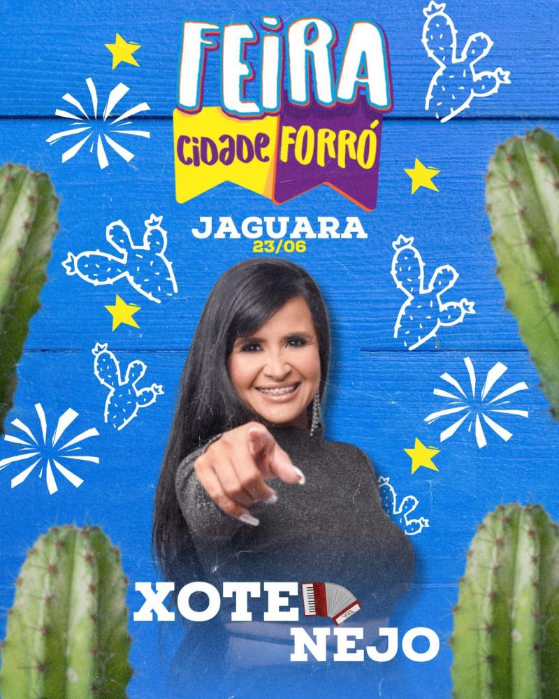 Banda Xote Nejo anima são João em Jaguara 