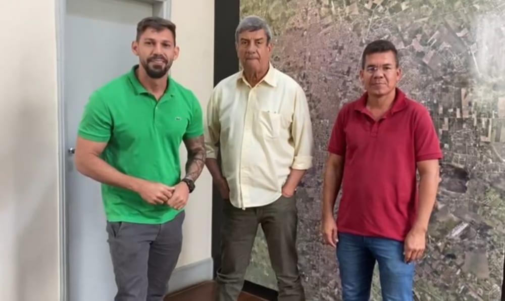 Prefeito Colbert declara apoio a Júnior Andrade para presidente da associação do Viveiros