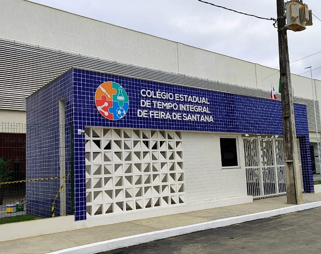 Governador entrega Colégio de Tempo Integral em Feira de Santana na segunda-feira (17)