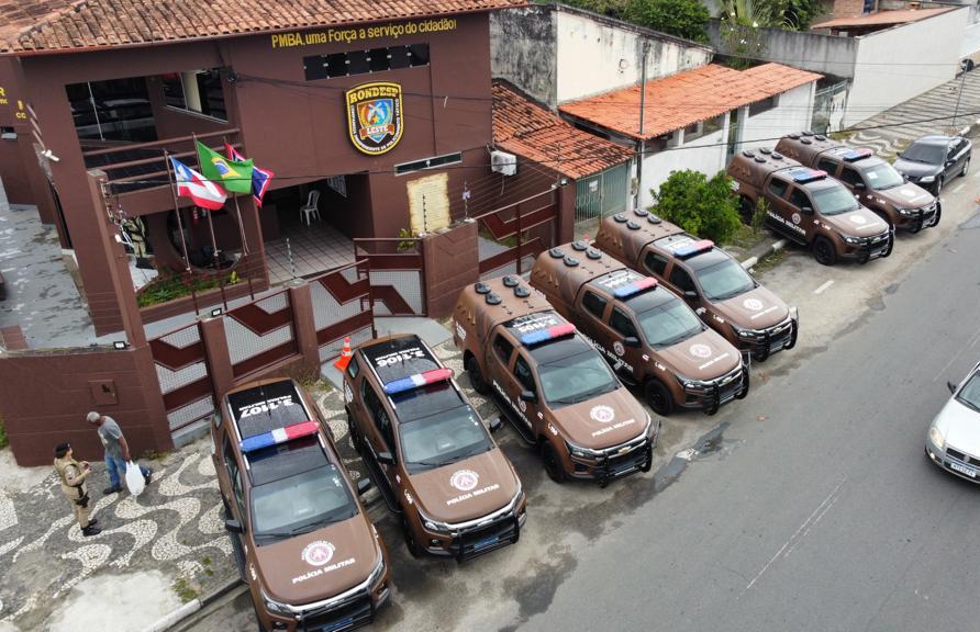 Rondesp leste recebe sete novas viaturas.