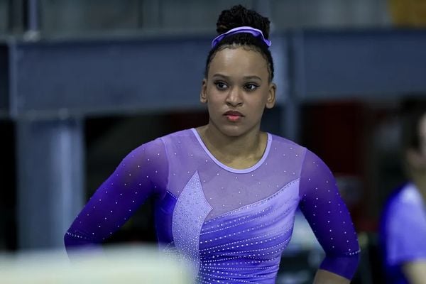 Rebeca Andrade conquista dois ouros no Brasileiro de Ginástica