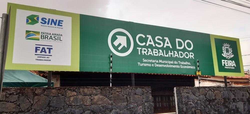 Emprego em alta 2.636 admitidos este ano em Feira. 