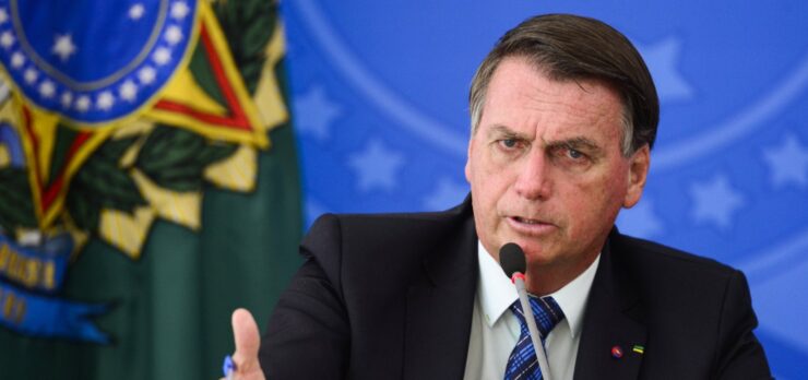 “Mandei, qual o problema?”, diz Bolsonaro sobre mensagem que ataca TSE e STF