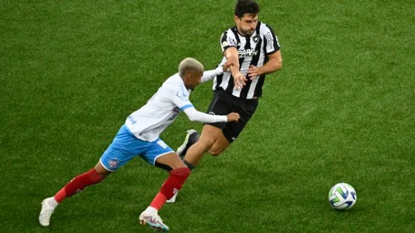 Bahia perde para o embalado Botafogo no Rio e segue ameaçado de rebaixamento
