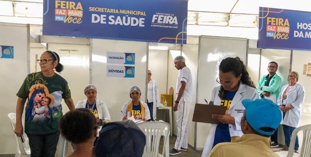 Mais de 150 serviços de saúde realizados em Jaguara durante Mutirão Feira Faz Mais Pra Você