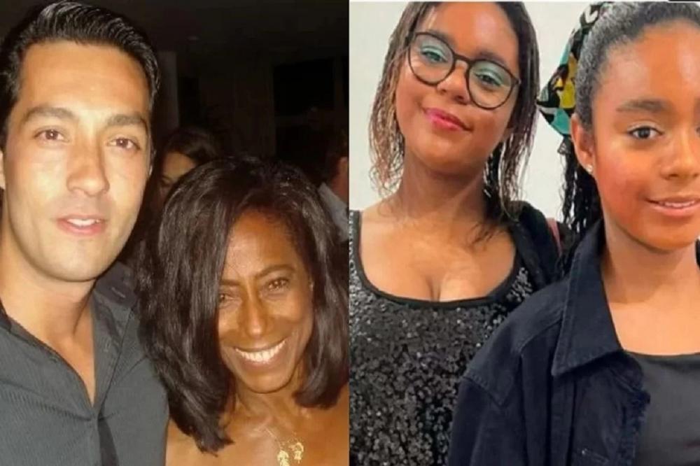 Revelada a identidade do pai das filhas baianas de Glória Maria