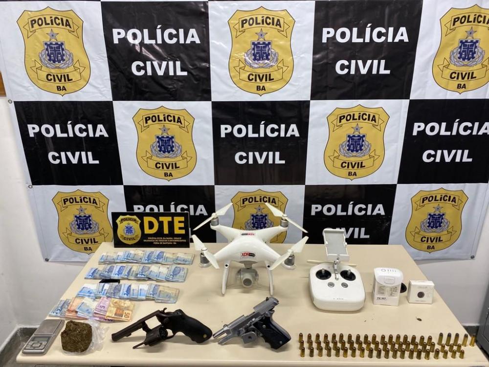 Armas e munições são apreendidas em Feira de Santana durante Operação Paz 