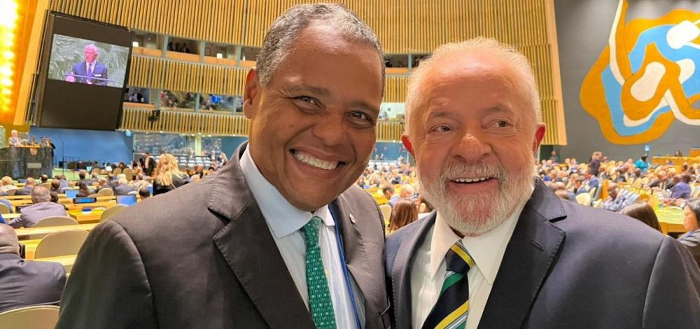 Antonio Brito acompanha Lula em missão na ONU e participa de abertura da assembleia