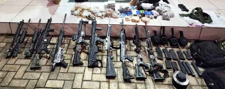 Nº de fuzis apreendidos até setembro mais que dobrou em relação a 2022