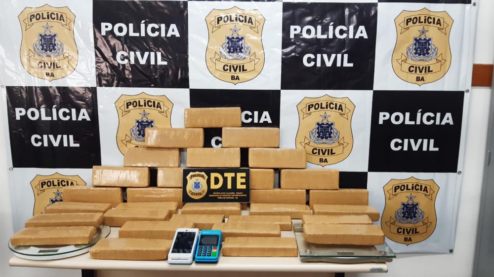 Polícia apreende aproximadamente 30 quilos de maconha em operação no Campo Limpo
