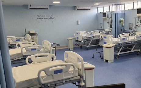 Hospital Dom Pedro inaugura oito leitos UTI para Covid- 19