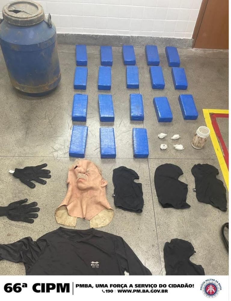 66ª CIPM apreendem drogas durante Operação Força Total em sua 6ª Edição