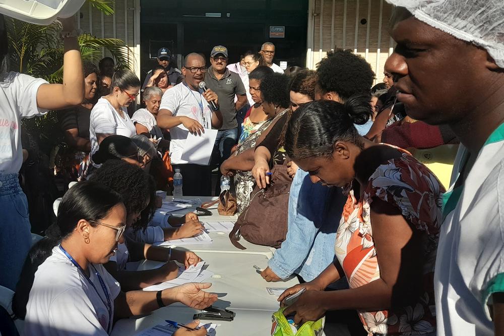Cerca de 500 mulheres atendidas durante triagem para mutirão de gigantomastia