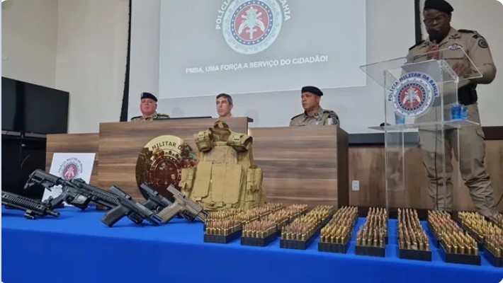 Fuga de detentos em complexo penal na Bahia contou com apoio de grupo armado com fuzis