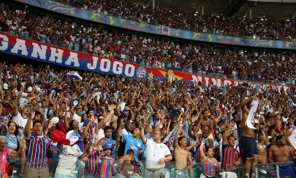 Bahia bate o Fortaleza na Fonte Nova e chega ao terceiro triunfo consecutivo no Brasileirão