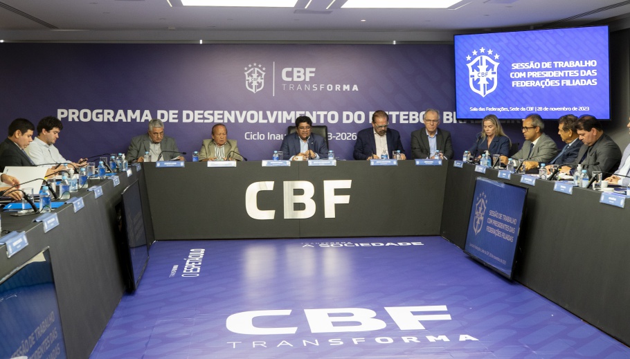 Ednaldo Rodrigues apresenta Programa de Desenvolvimento CBF Transforma