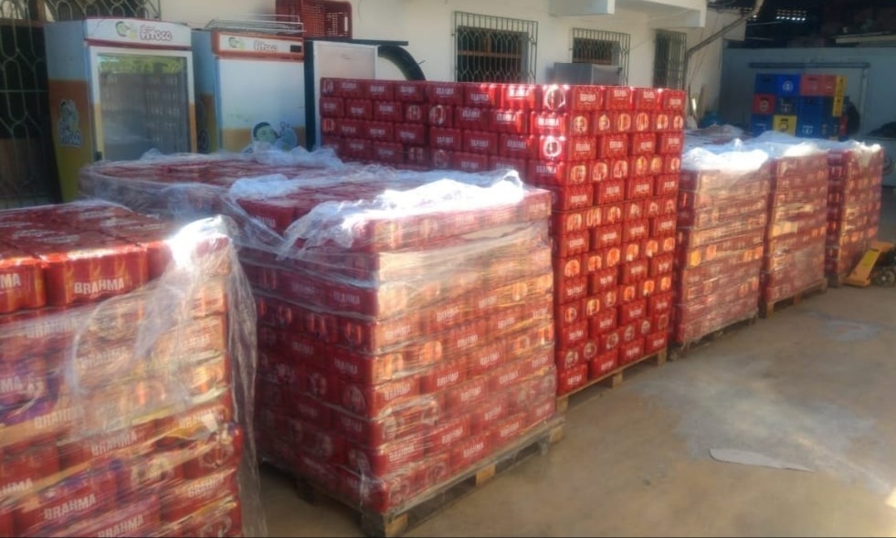 Comerciante é preso em ilhéus com carga de cerveja roubada