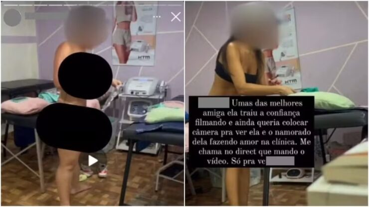 Clientes gravadas nuas em clínica de estética têm imagens expostas na internet