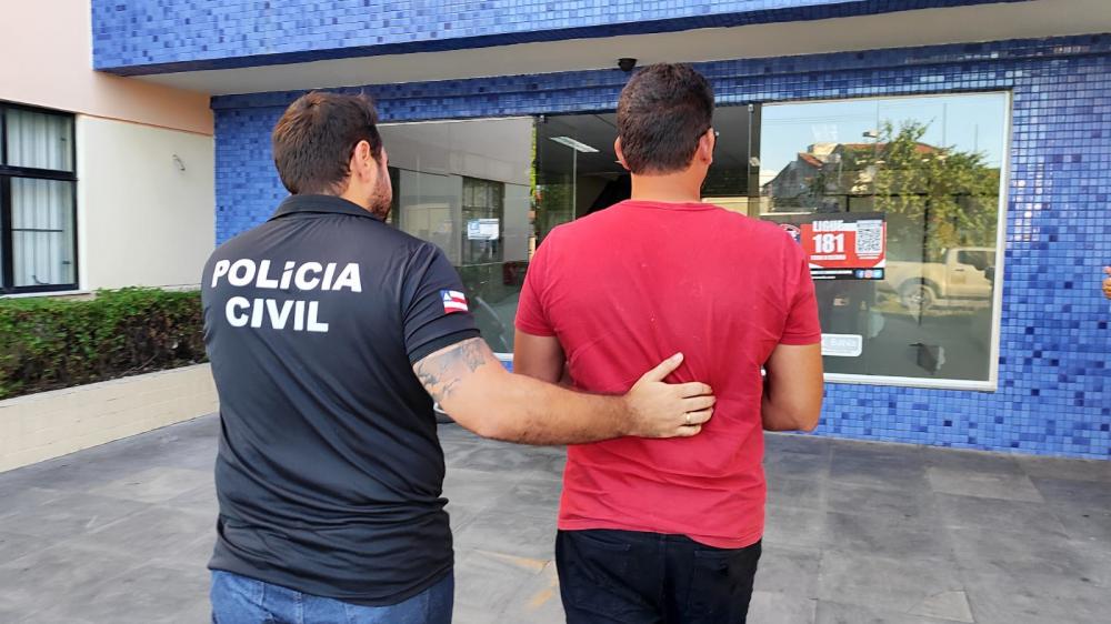 Investigadores efetuam prisão de puspeito de matar tio após discussão em Bar