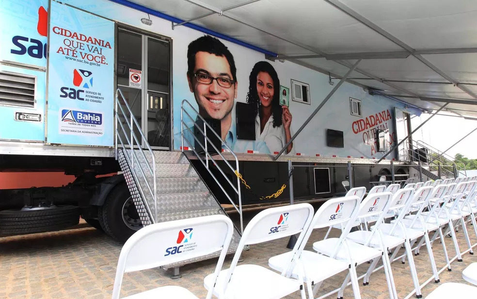 SAC Móvel oferece serviços gratuitos em Feira de Santana